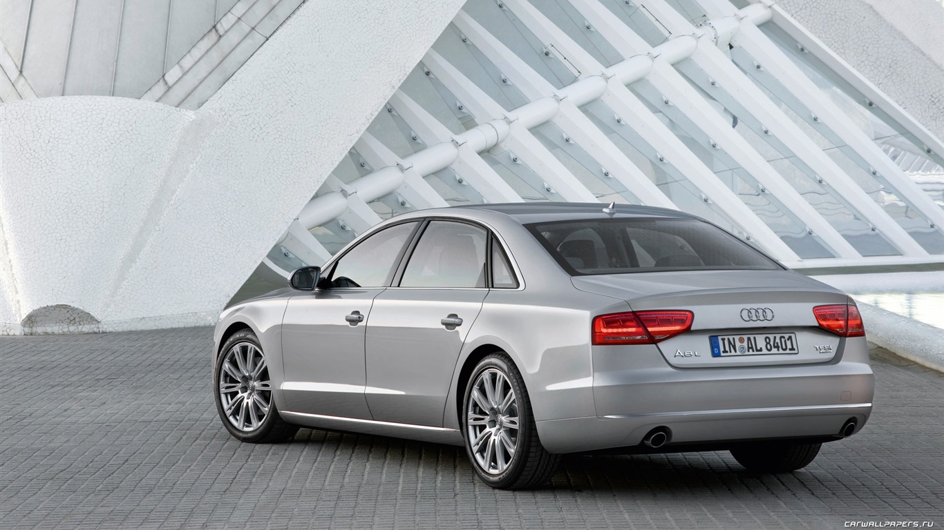 Audi A8 L 3,0 TFSI Quattro - 2010 HD tapetu #12 - 1366x768