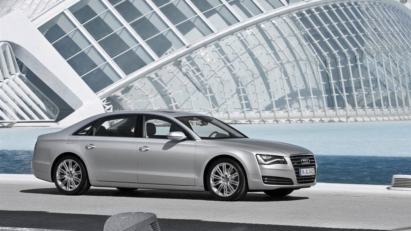 Audi A8 L 3,0 TFSI Quattro - 2010 HD tapetu #13 - 1366x768