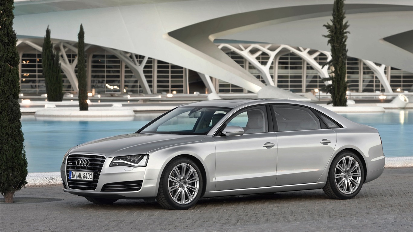 Audi A8 L 3.0 TFSI Quattro - 2010 高清壁纸15 - 1366x768