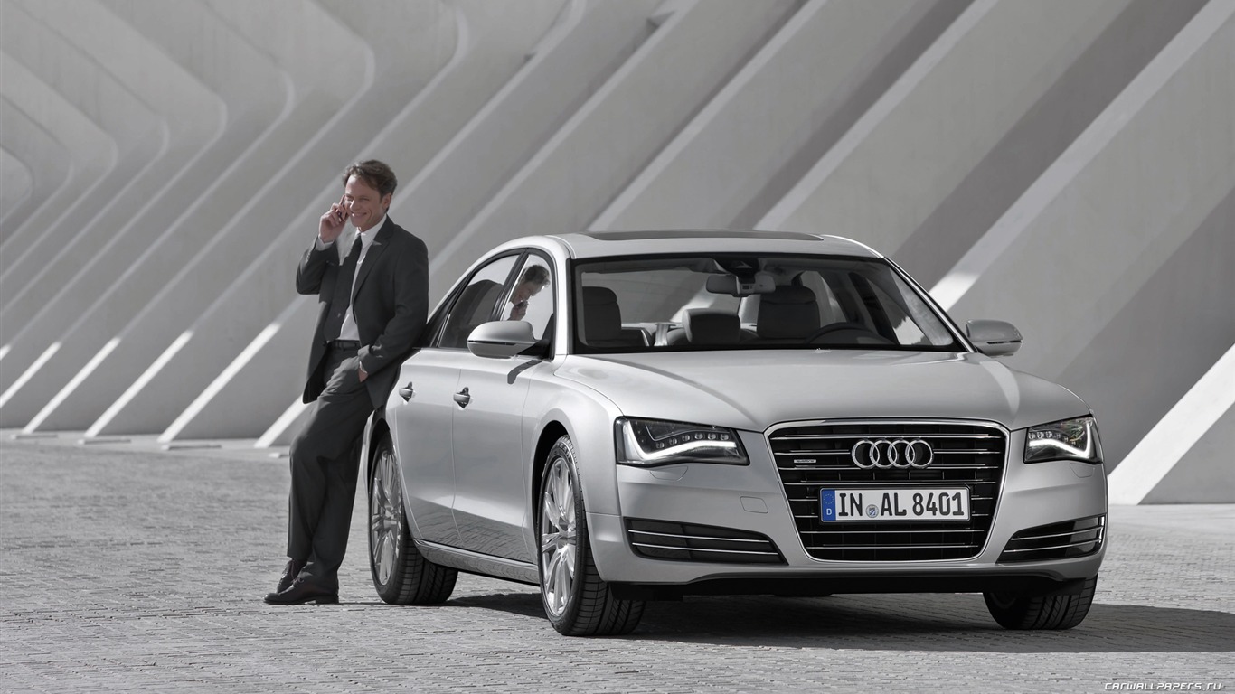 Audi A8 L 3,0 TFSI Quattro - 2010 HD tapetu #20 - 1366x768