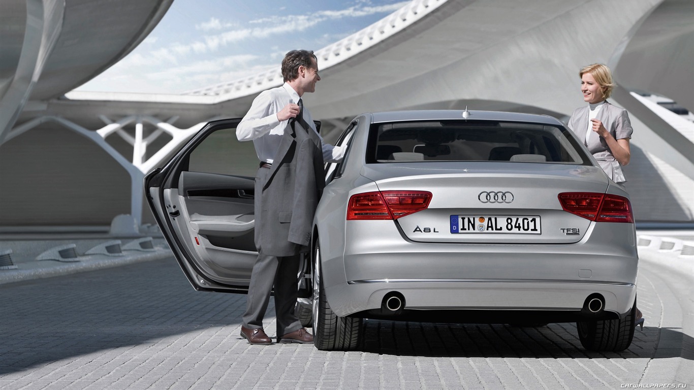 Audi A8 L 3.0 TFSI Quattro - 2010 fondos de escritorio de alta definición #21 - 1366x768