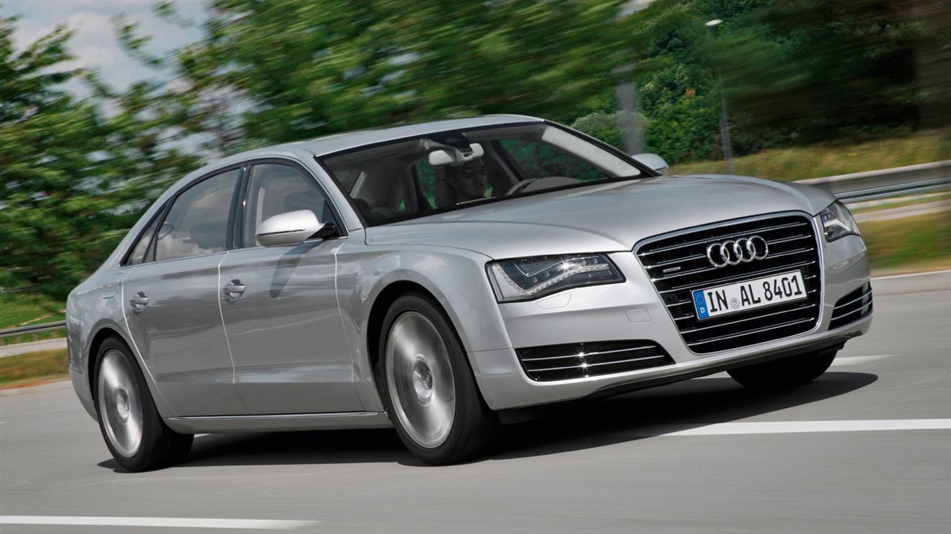 Audi A8 L 3.0 TFSI Quattro - 2010 高清壁纸28 - 1366x768