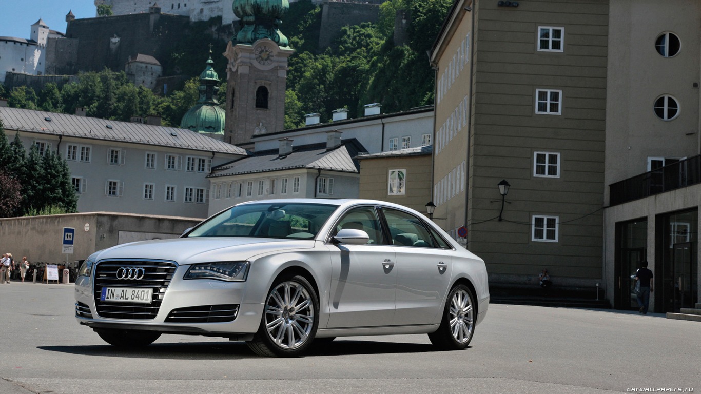 Audi A8 L 3.0 TFSI Quattro - 2010 高清壁紙 #33 - 1366x768