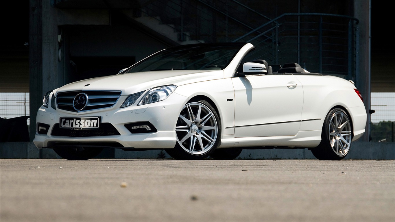Carlsson Mercedes-Benz E-Class, Cabriolet - 2010 HD tapetu #2 - 1366x768