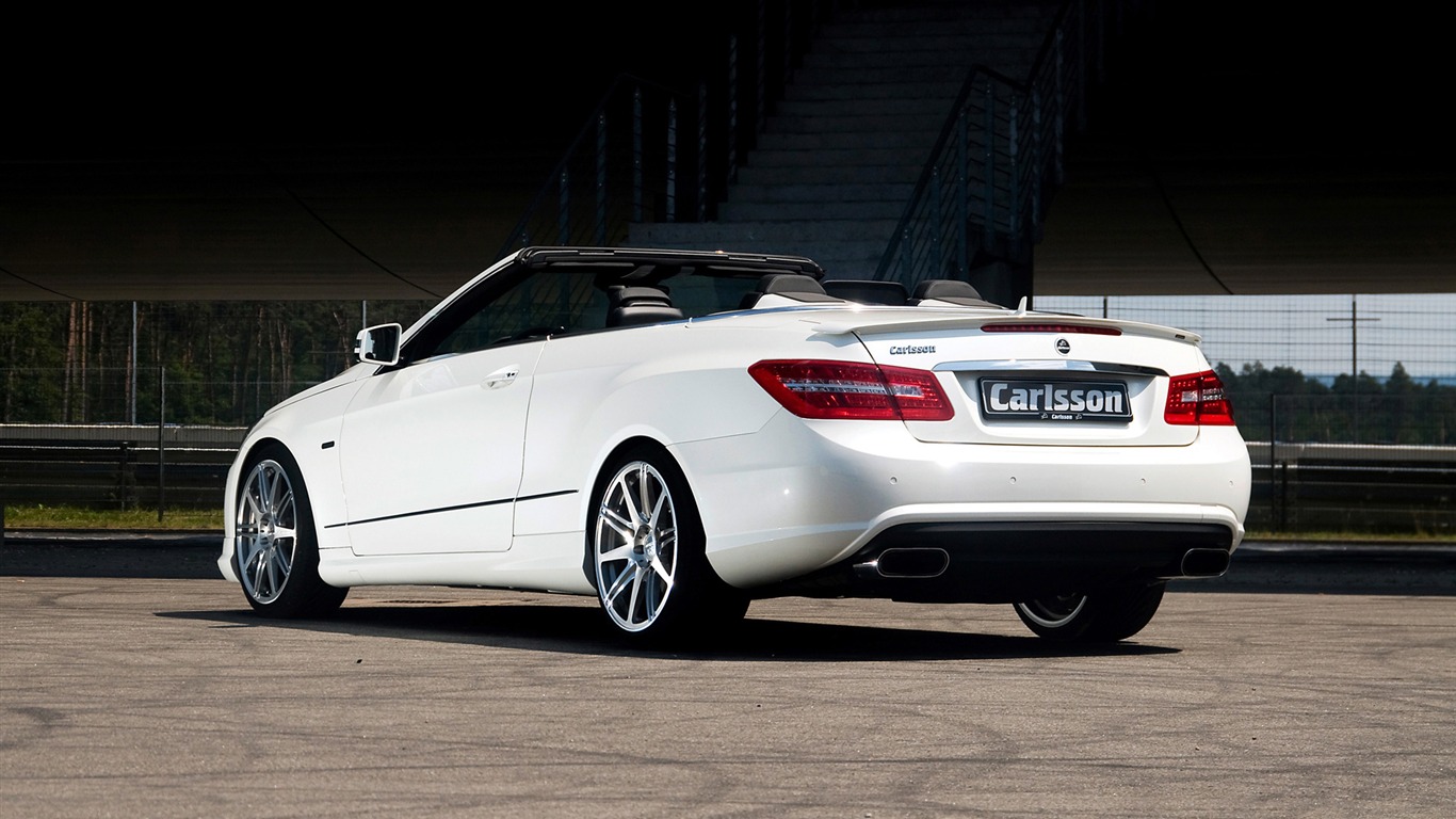 Carlsson Mercedes-Benz E-Class, Cabriolet - 2010 HD tapetu #3 - 1366x768