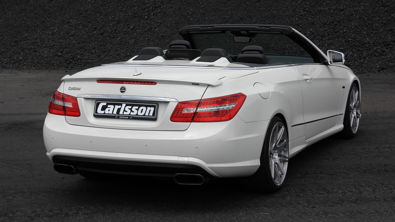 Carlsson Mercedes-Benz Classe E Cabriolet - 2010 fonds d'écran HD #15 - 1366x768