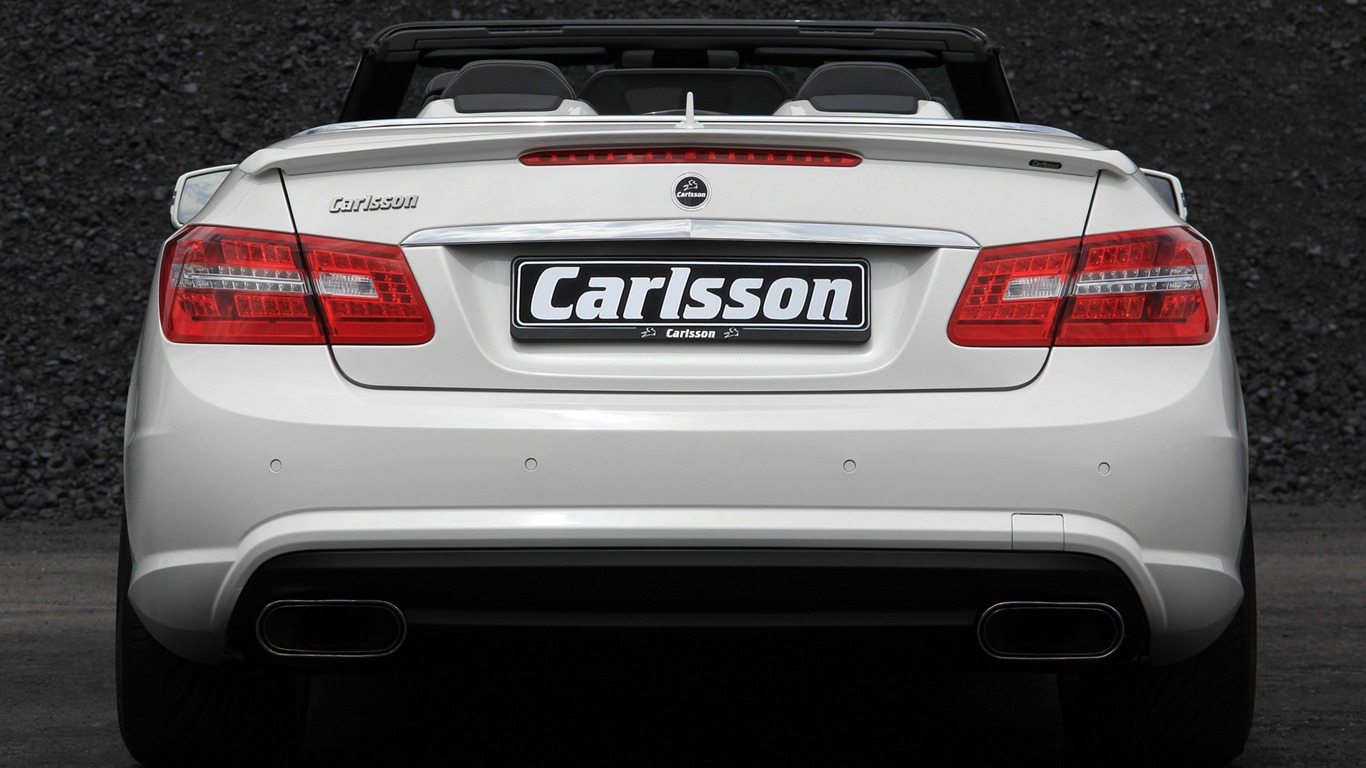 Carlsson Mercedes-Benz E-Class, Cabriolet - 2010 HD tapetu #18 - 1366x768