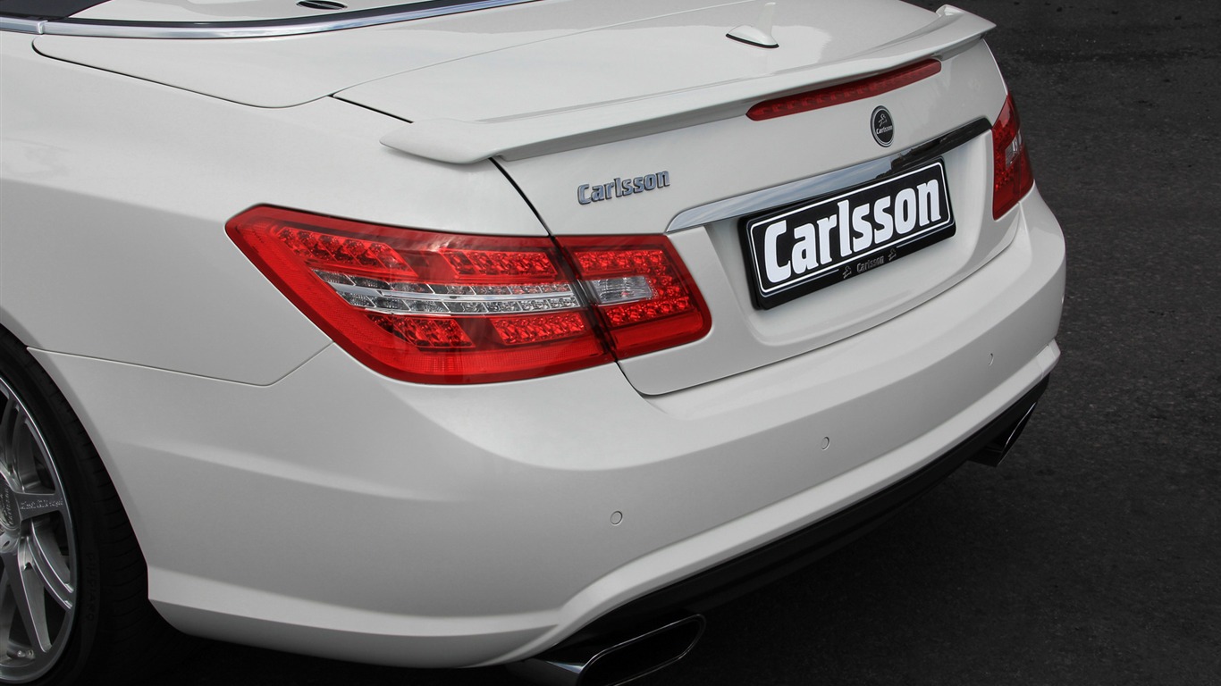 Carlsson Mercedes-Benz Classe E Cabriolet - 2010 fonds d'écran HD #20 - 1366x768