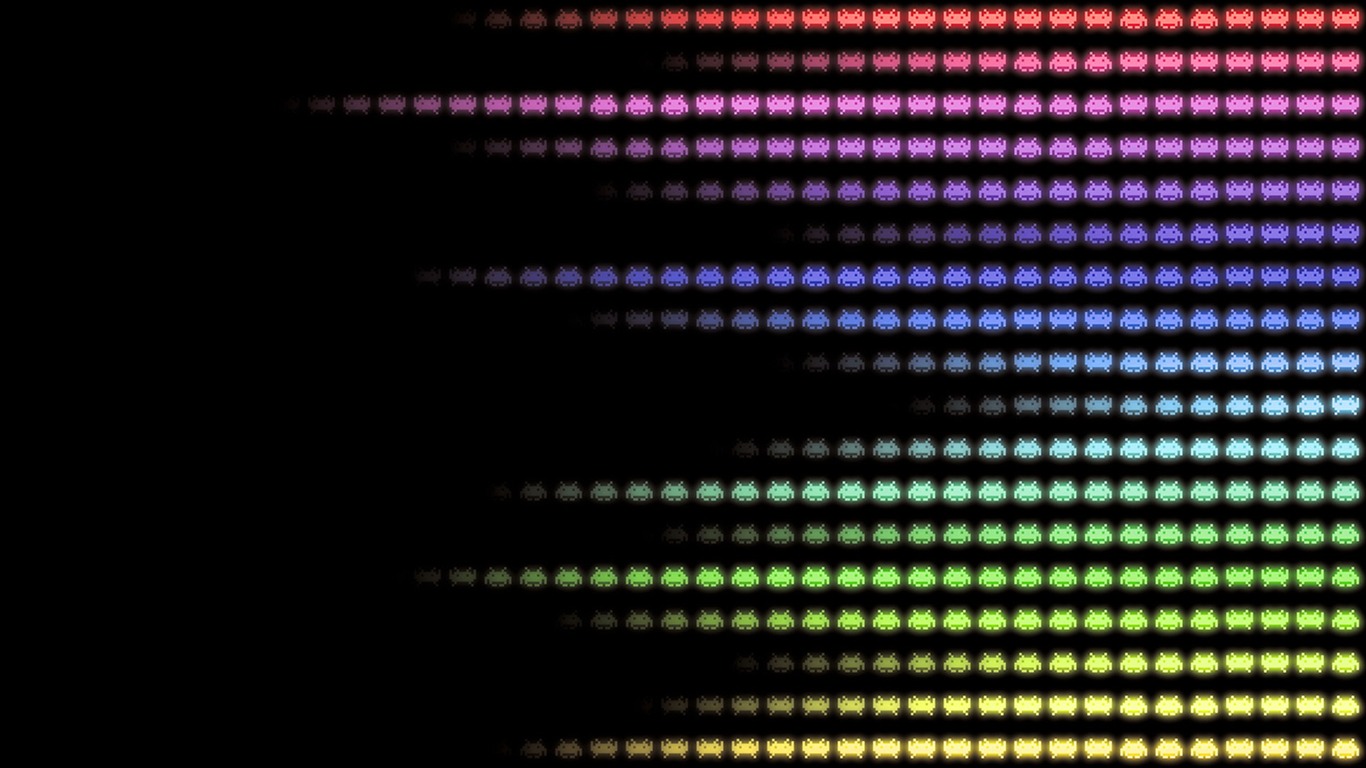 炫彩色彩背景 壁紙(24) #8 - 1366x768