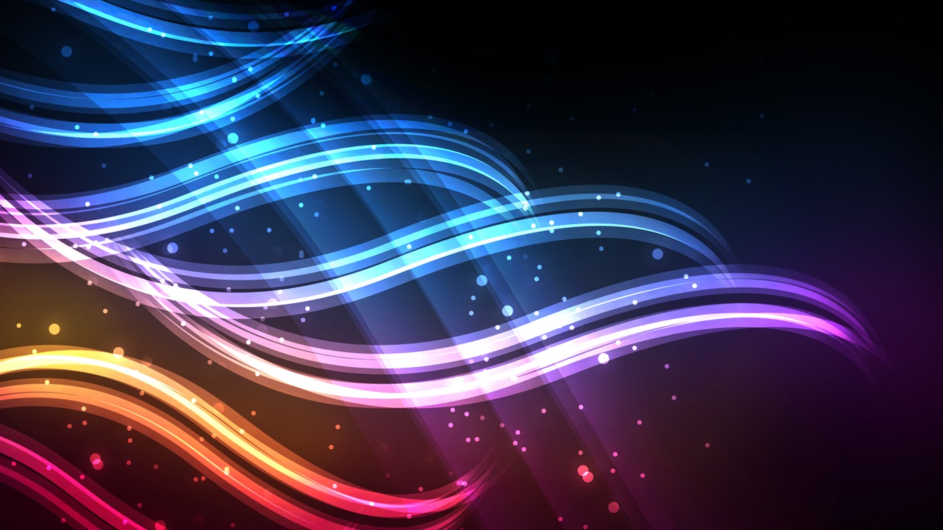 Bright color background wallpaper (25) #1 - 1366x768