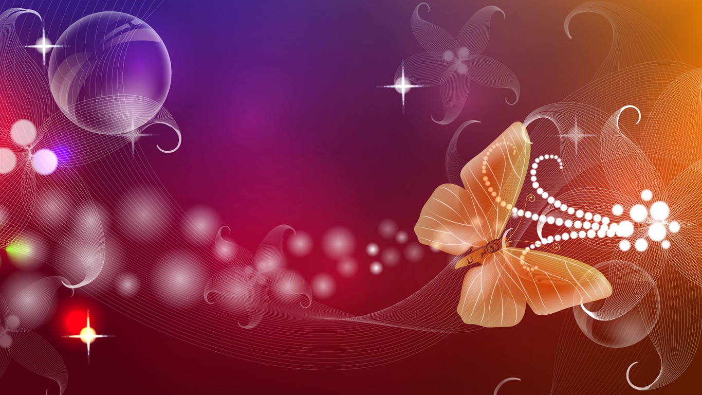 Bright color background wallpaper (25) #9 - 1366x768