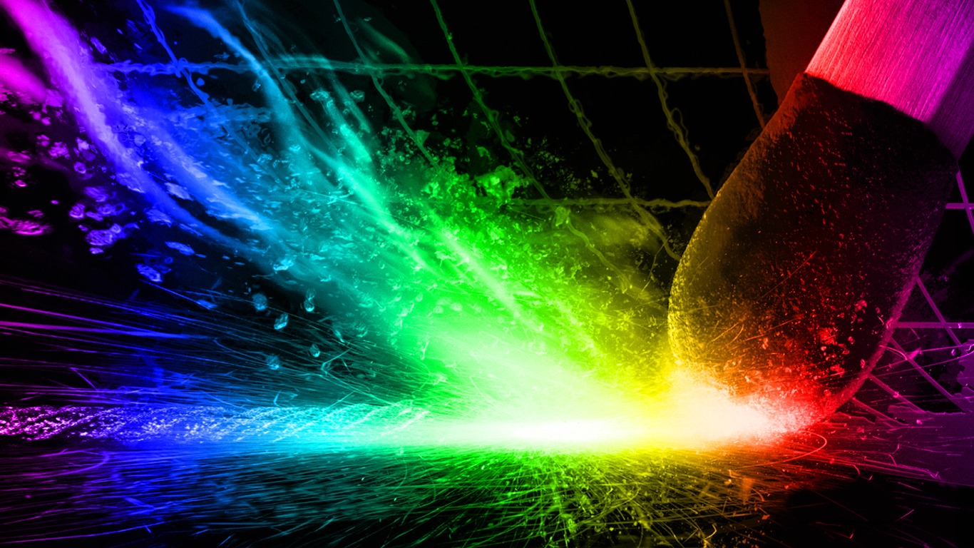 Bright color background wallpaper (27) #1 - 1366x768