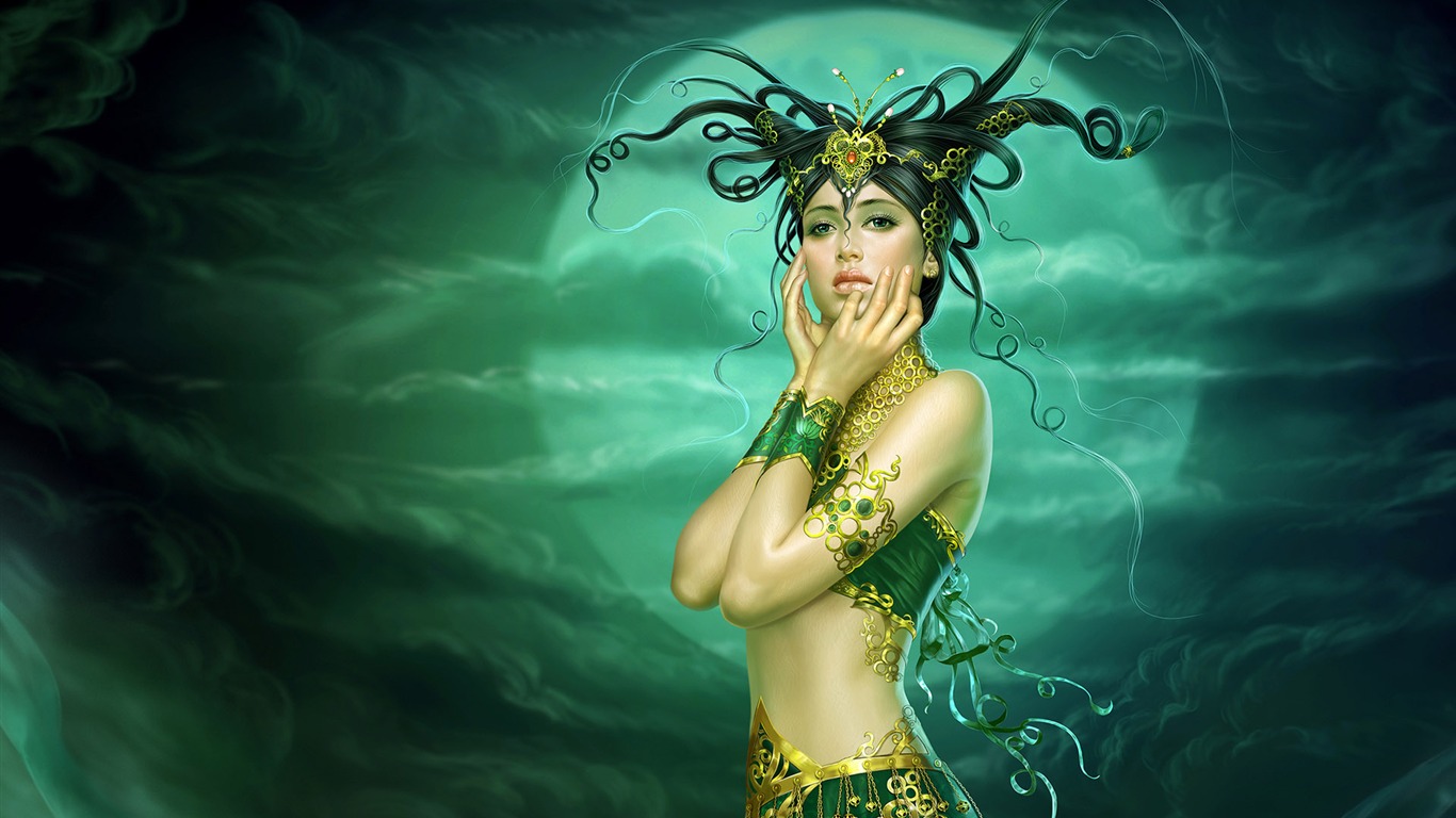 CG tapety krásná hra #8 - 1366x768