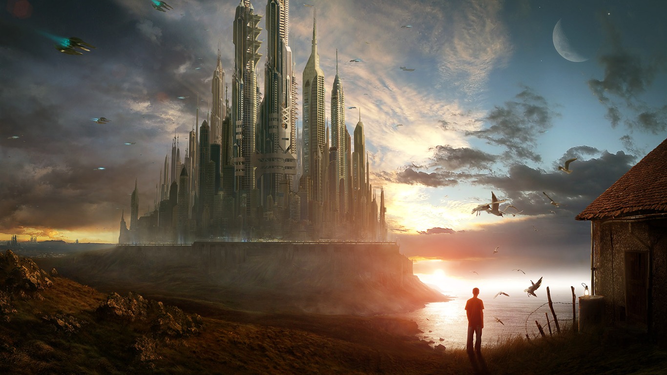 CG wallpapers beautiful game #14 - 1366x768