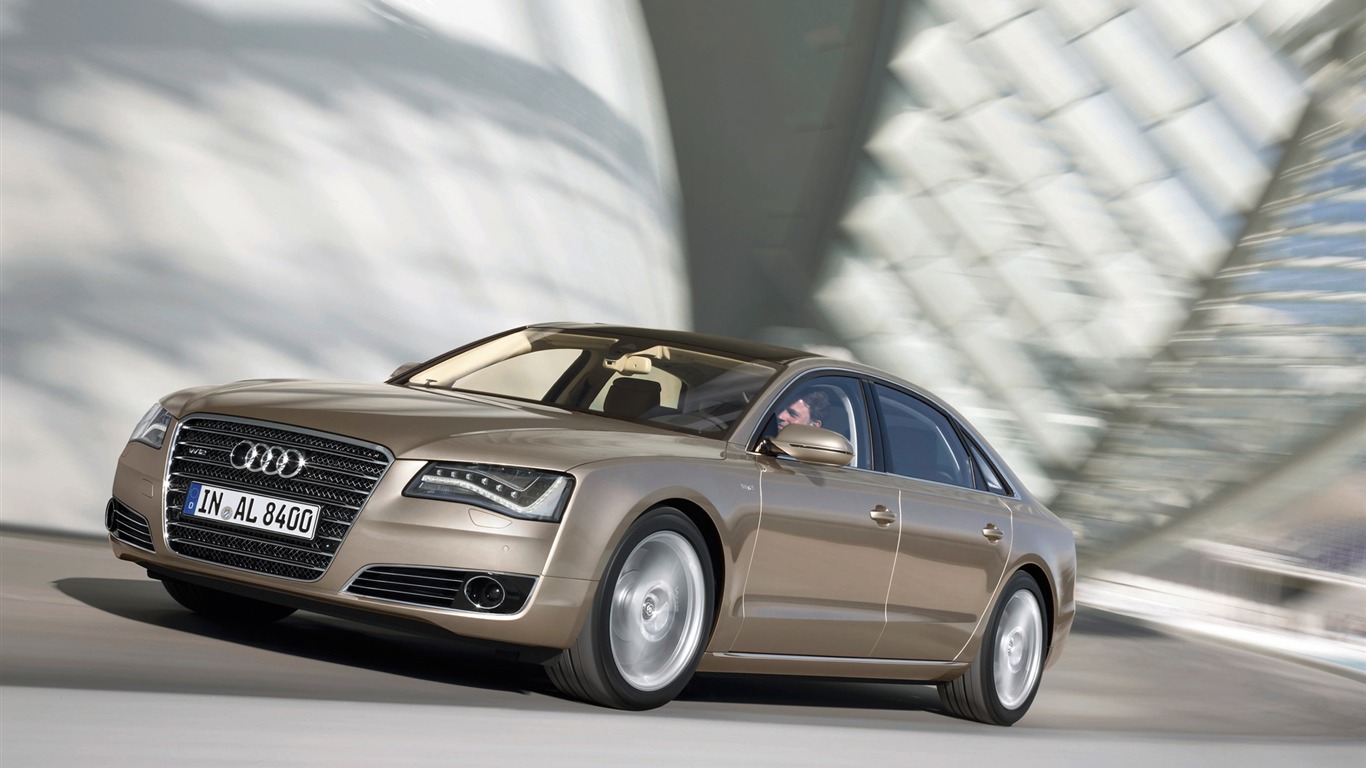 Audi A8 L W12 Quattro - 2010 HD tapetu #16 - 1366x768