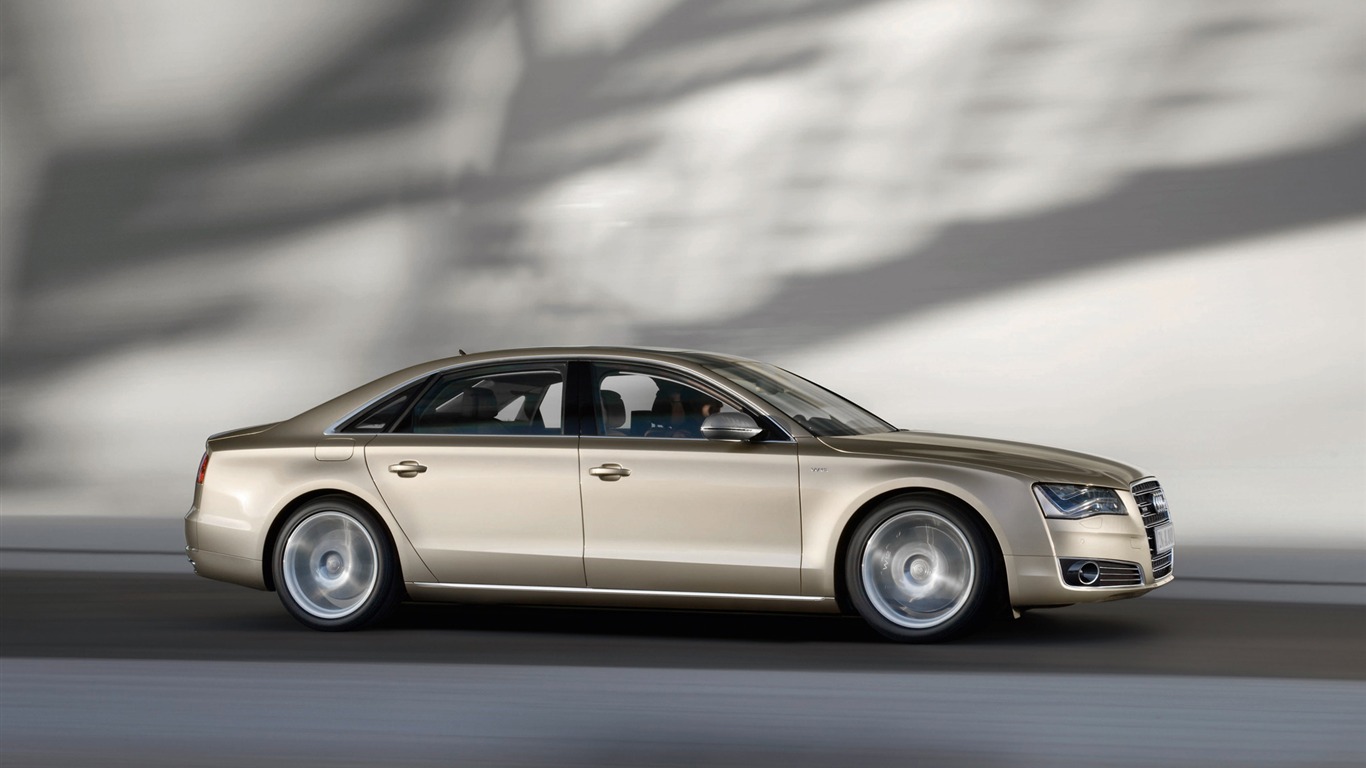 Audi A8 L W12 Quattro - 2010 HD tapetu #18 - 1366x768