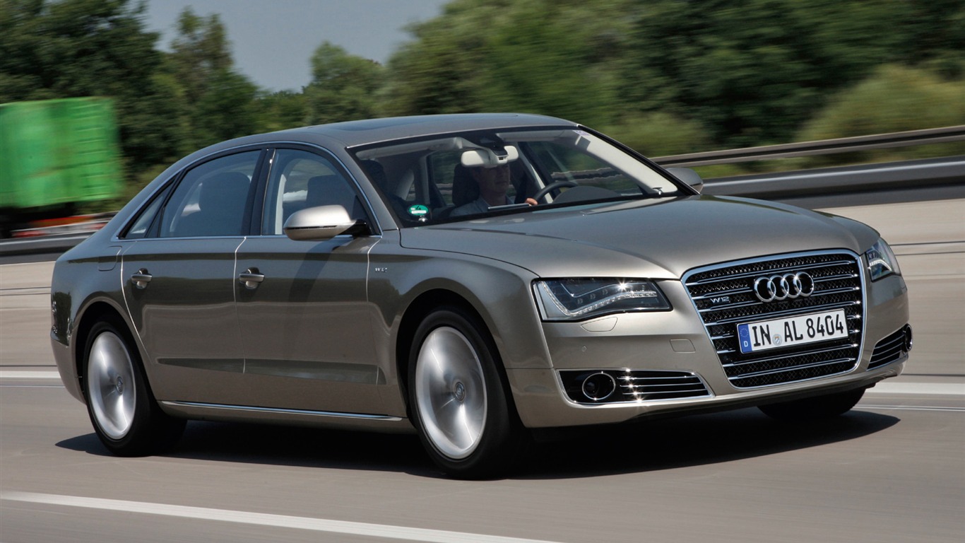 Audi A8 L W12 Quattro - 2010 HD tapetu #26 - 1366x768