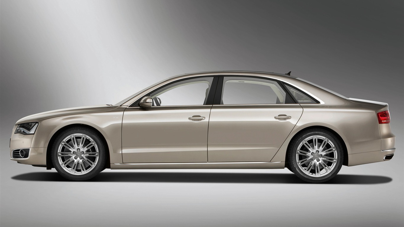 Audi A8 L W12 Quattro - 2010 HD tapetu #34 - 1366x768