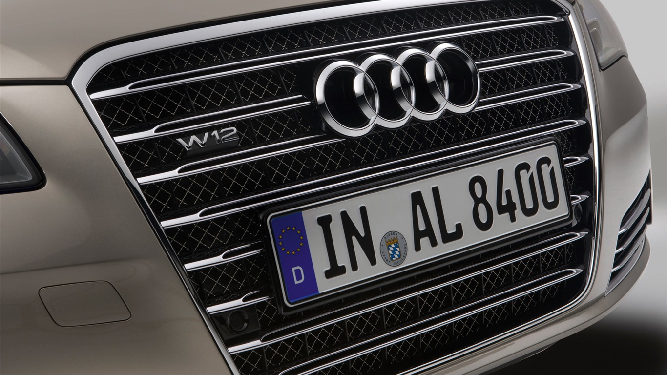 Audi A8 L W12 Quattro - 2010 HD tapetu #36 - 1366x768