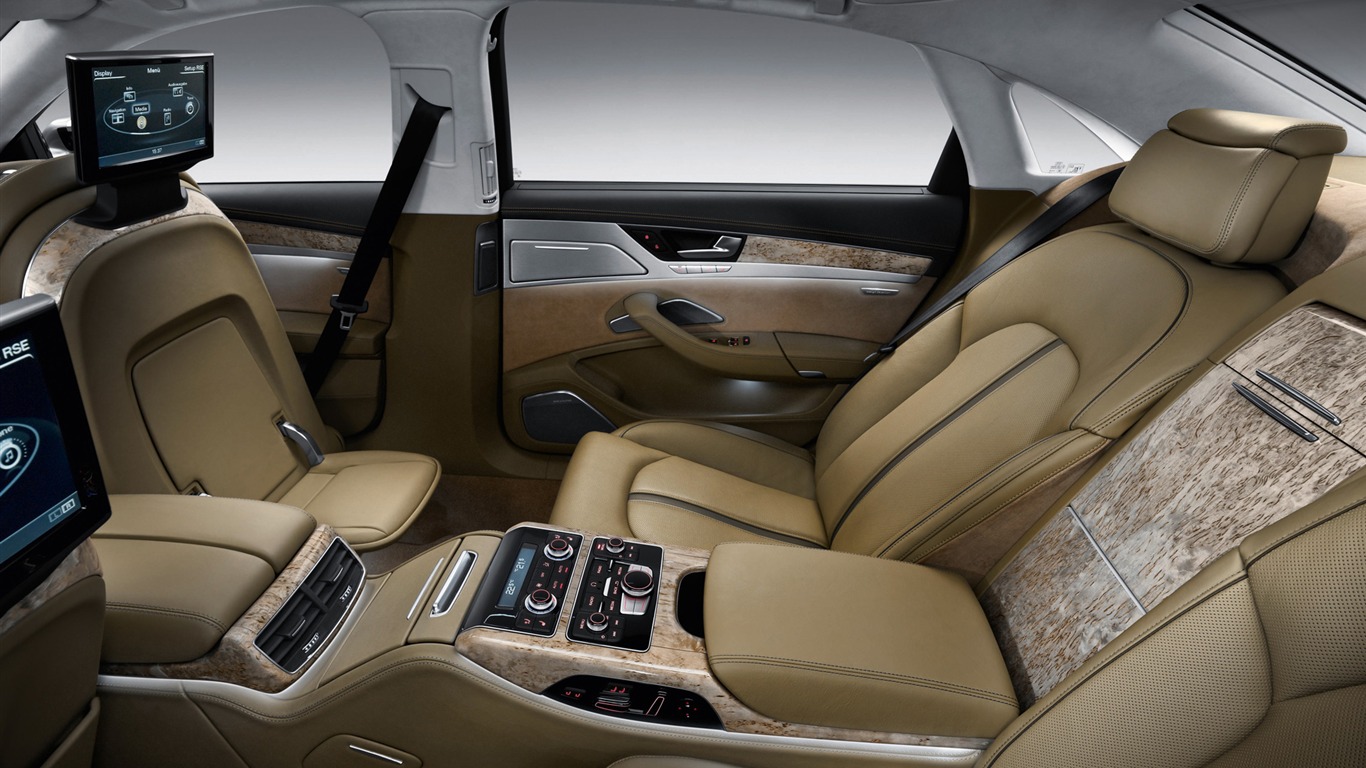 Audi A8 L W12 Quattro - 2010 HD tapetu #43 - 1366x768