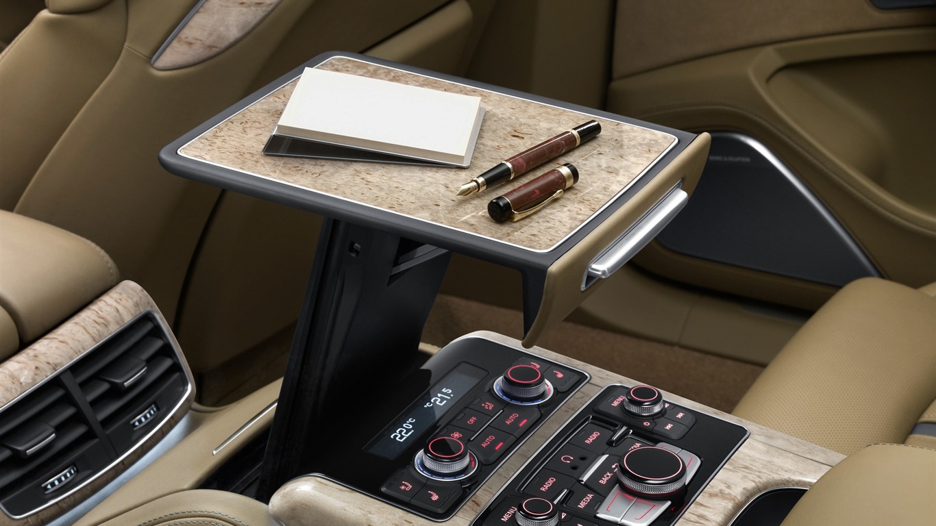 Audi A8 L W12 Quattro - 2010 HD wallpaper #47 - 1366x768