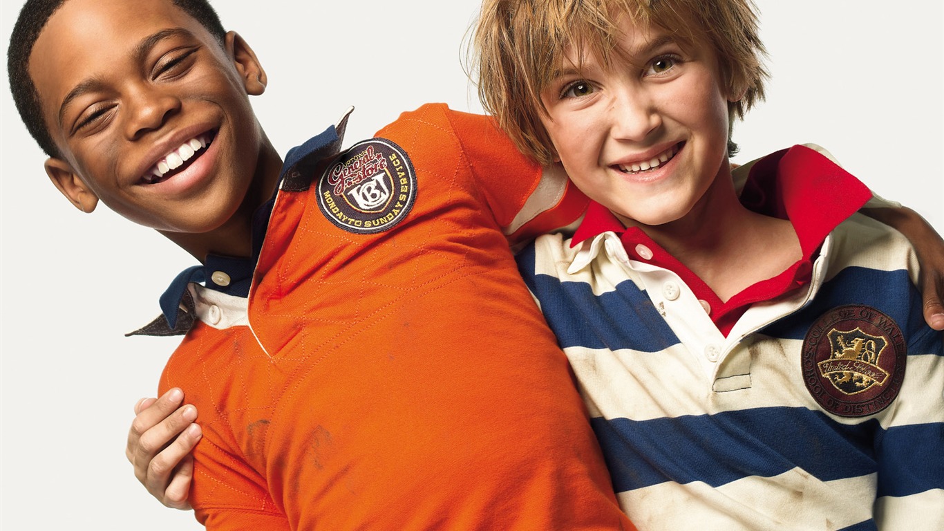 Colorful Children's Fashion Wallpaper (1) #13 - 1366x768