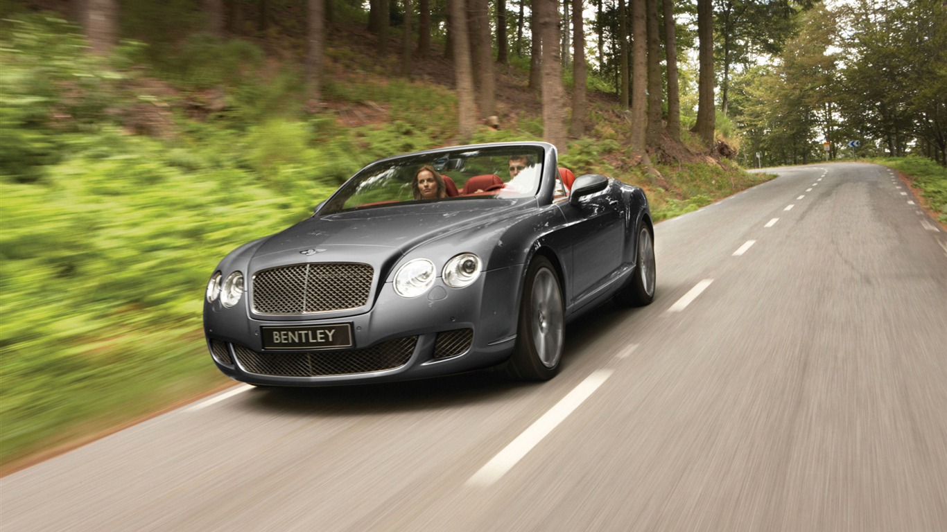 Bentley Continental GTC Speed - 2010 宾利2 - 1366x768