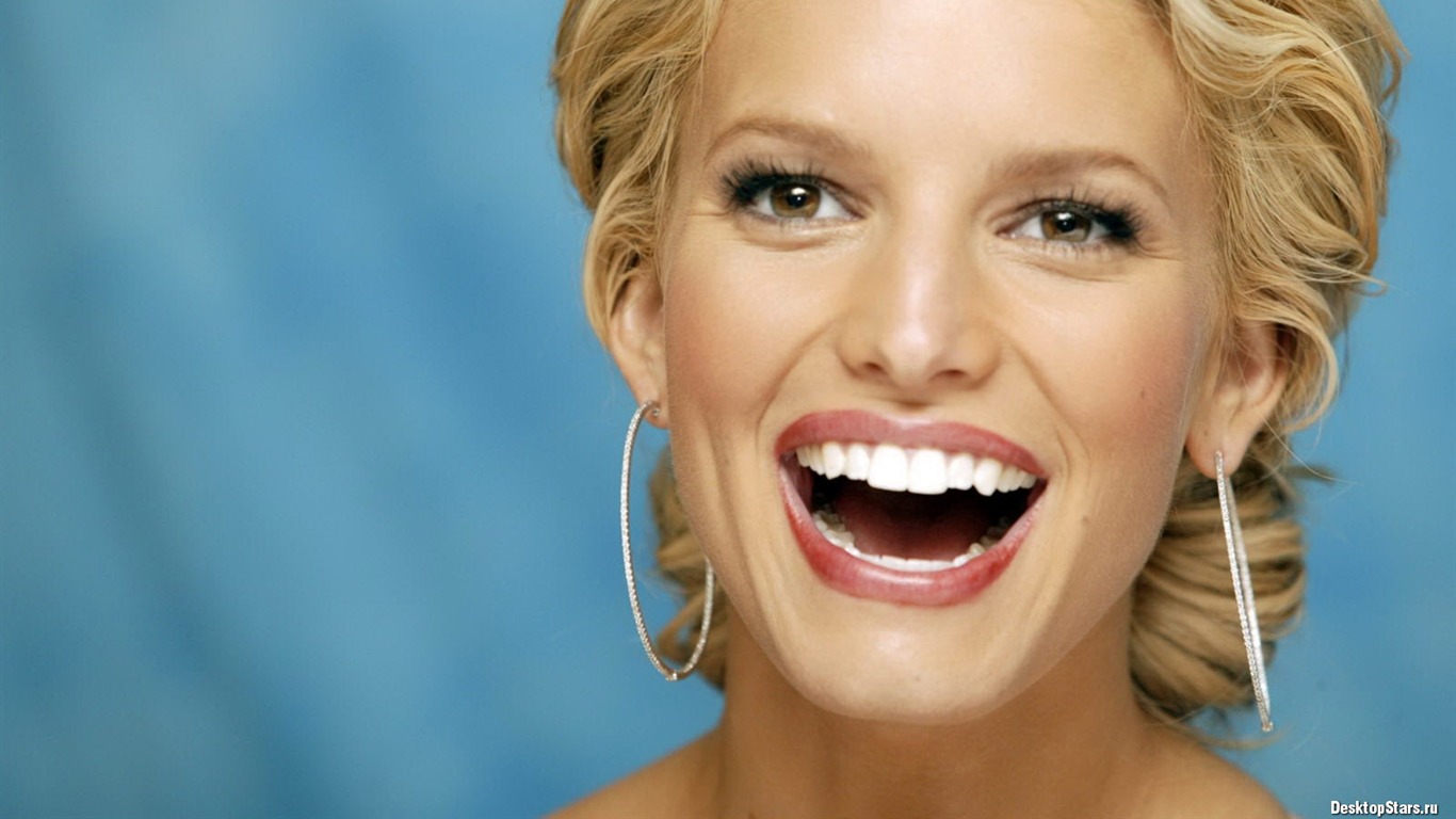 Jessica Simpson krásnou tapetu #13 - 1366x768