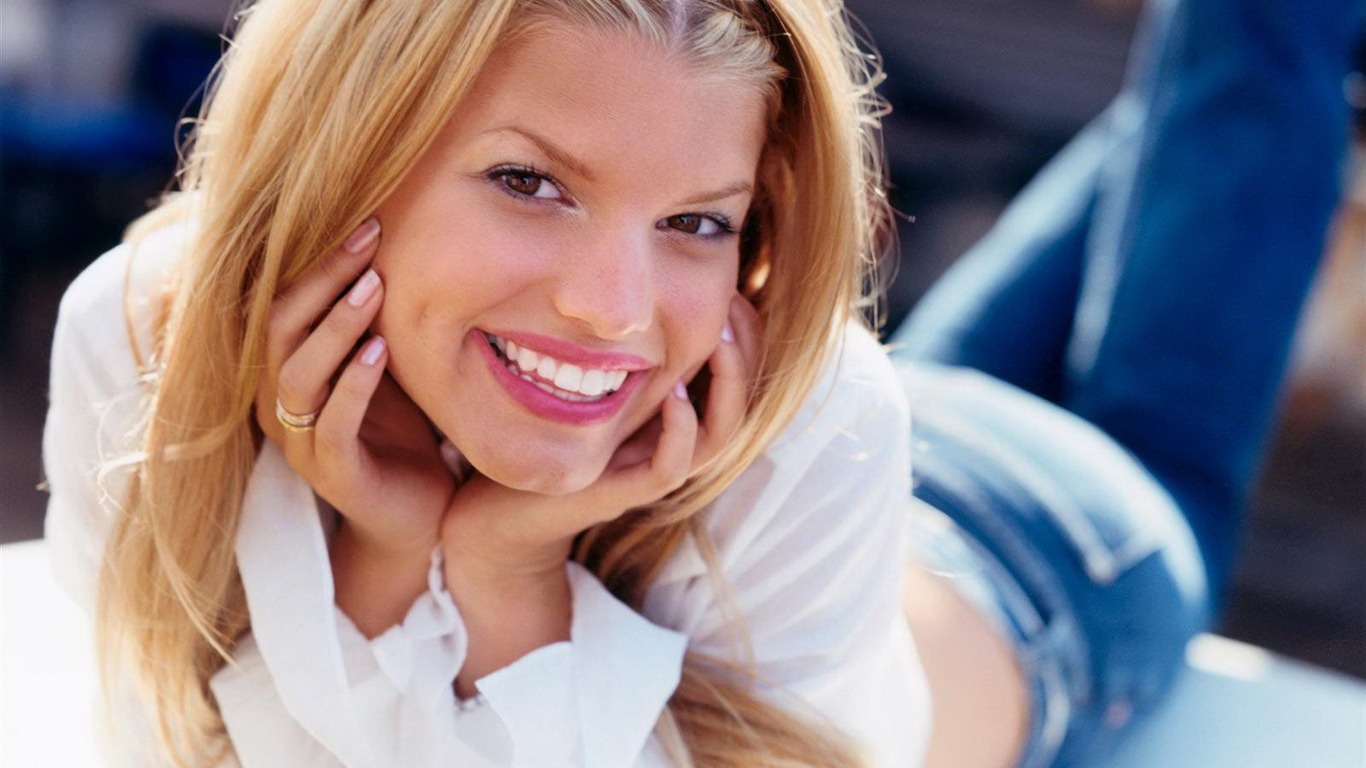 Jessica Simpson 傑西卡·辛普森 美女壁紙 #22 - 1366x768