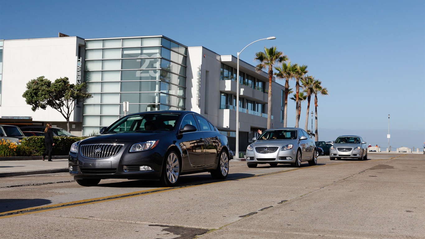 Buick Regal - 2011 fonds d'écran HD #34 - 1366x768