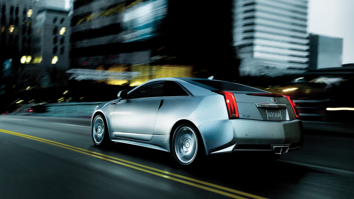 Cadillac CTS Coupe - 2011 fondos de escritorio de alta definición #1 - 1366x768