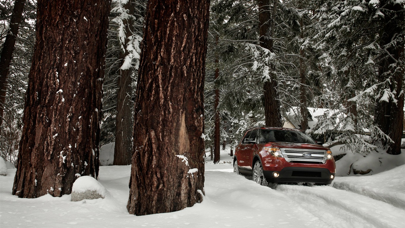 Ford Explorer - 2011 HD wallpaper #6 - 1366x768