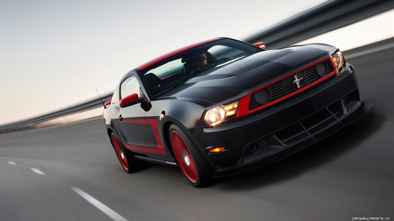 Ford Mustang Boss 302 Laguna Seca - 2012 HD tapetu #2 - 1366x768