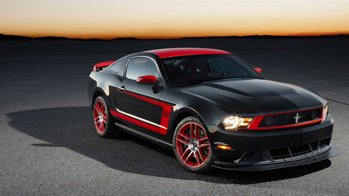 Ford Mustang Boss 302 Laguna Seca - 2012 HD wallpaper #8 - 1366x768