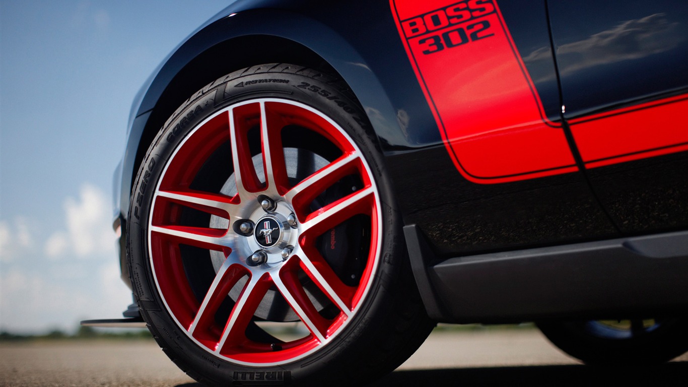 Ford Mustang Boss 302 Laguna Seca - 2012 fonds d'écran HD #18 - 1366x768