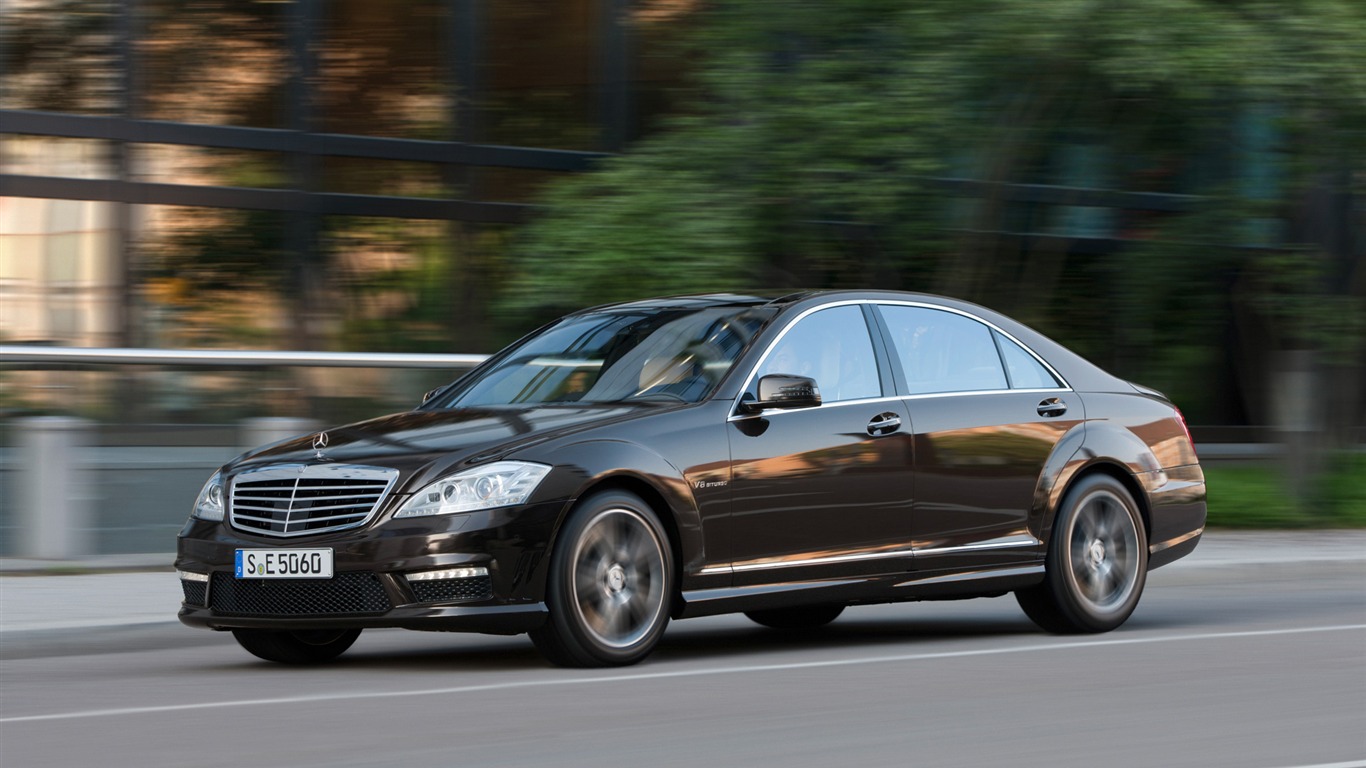 Mercedes-Benz S63 AMG - 2010 HD tapetu #4 - 1366x768