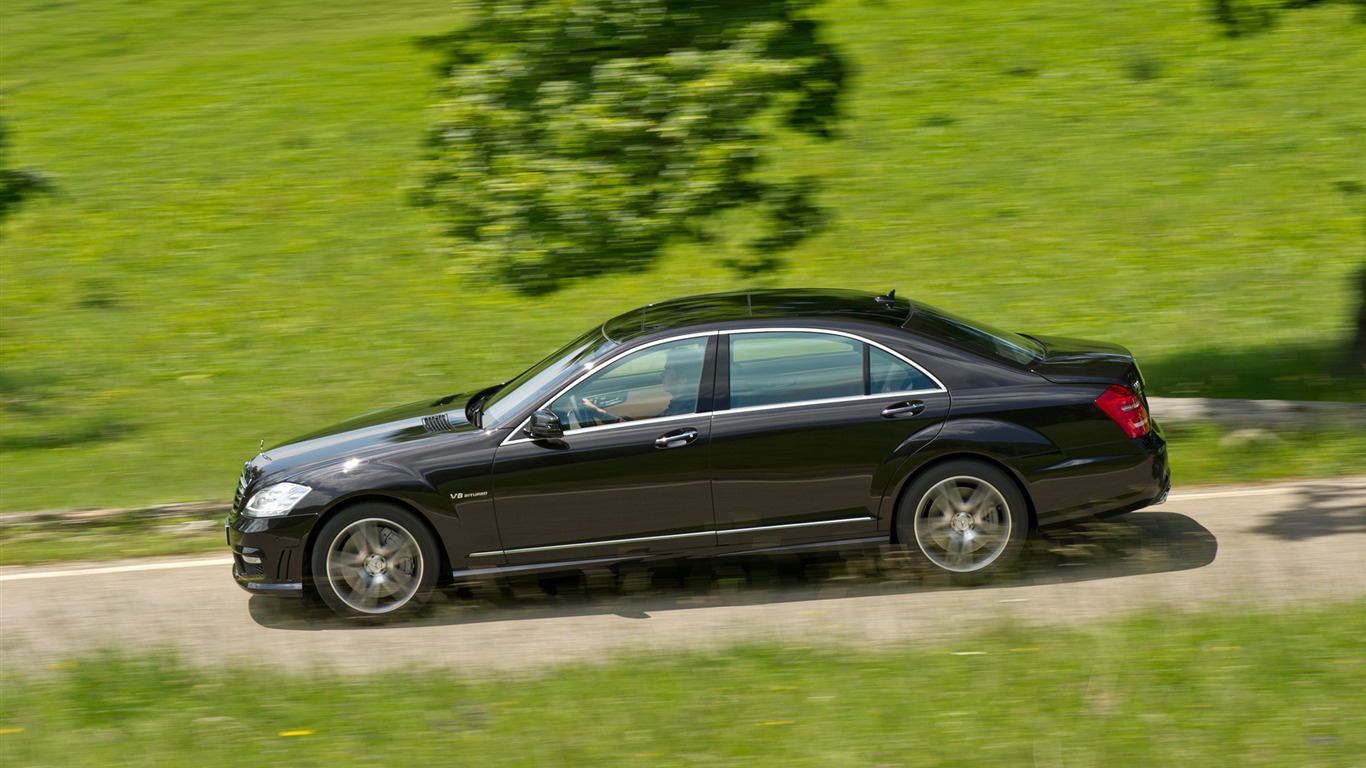 Mercedes-Benz S63 AMG - 2010 HD tapetu #10 - 1366x768