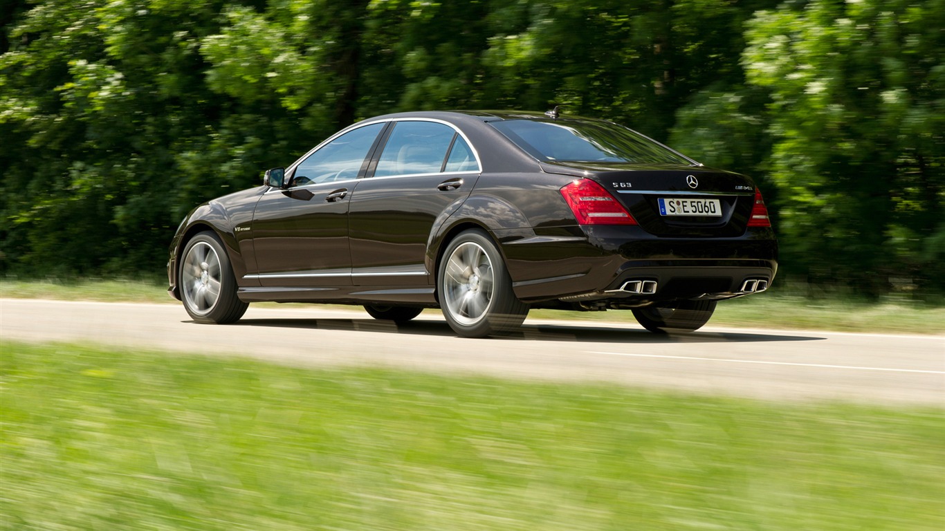 Mercedes-Benz S63 AMG - 2010 HD tapetu #11 - 1366x768