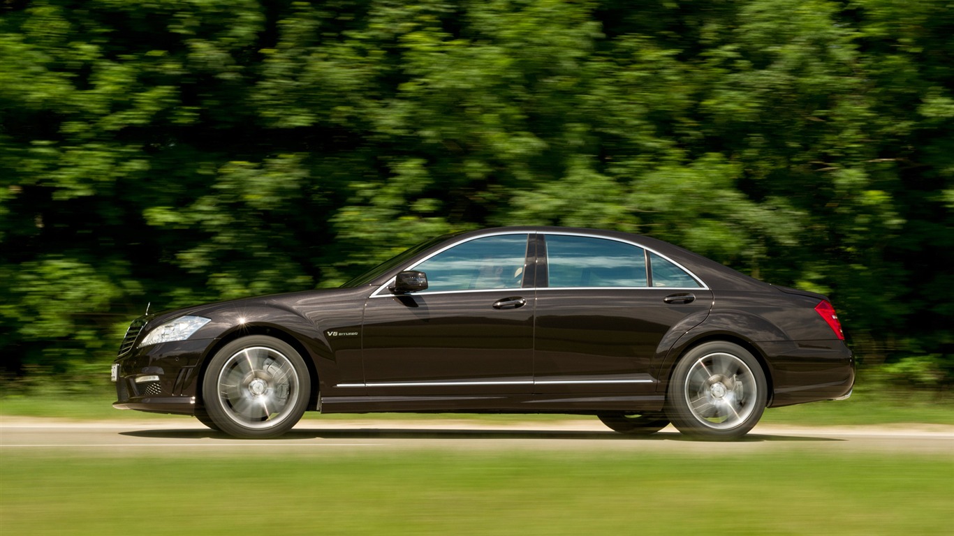 Mercedes-Benz S63 AMG - 2010 HD wallpaper #13 - 1366x768