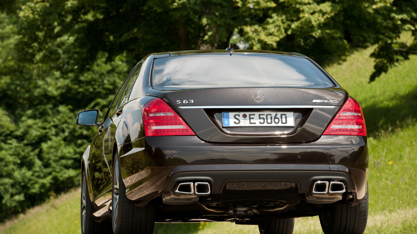 Mercedes-Benz S63 AMG - 2010 HD tapetu #20 - 1366x768