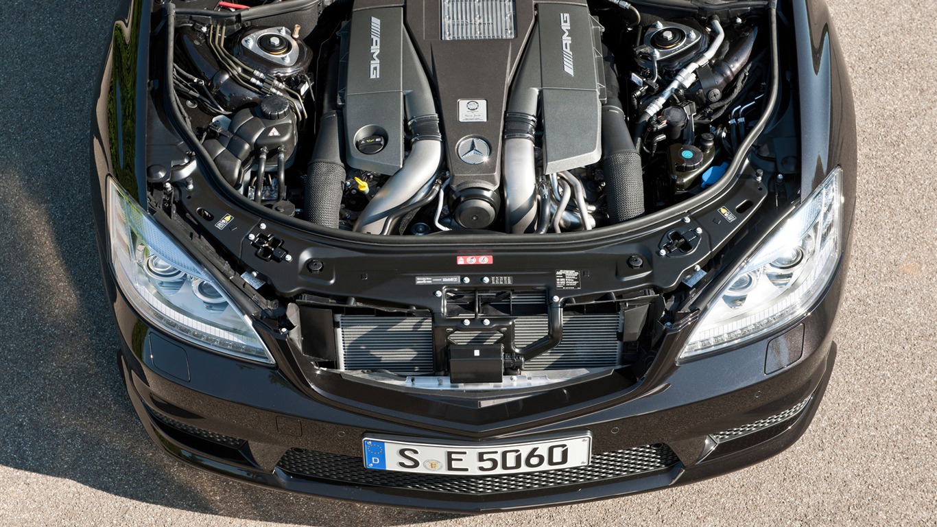 Mercedes-Benz S63 AMG - 2010 HD tapetu #21 - 1366x768
