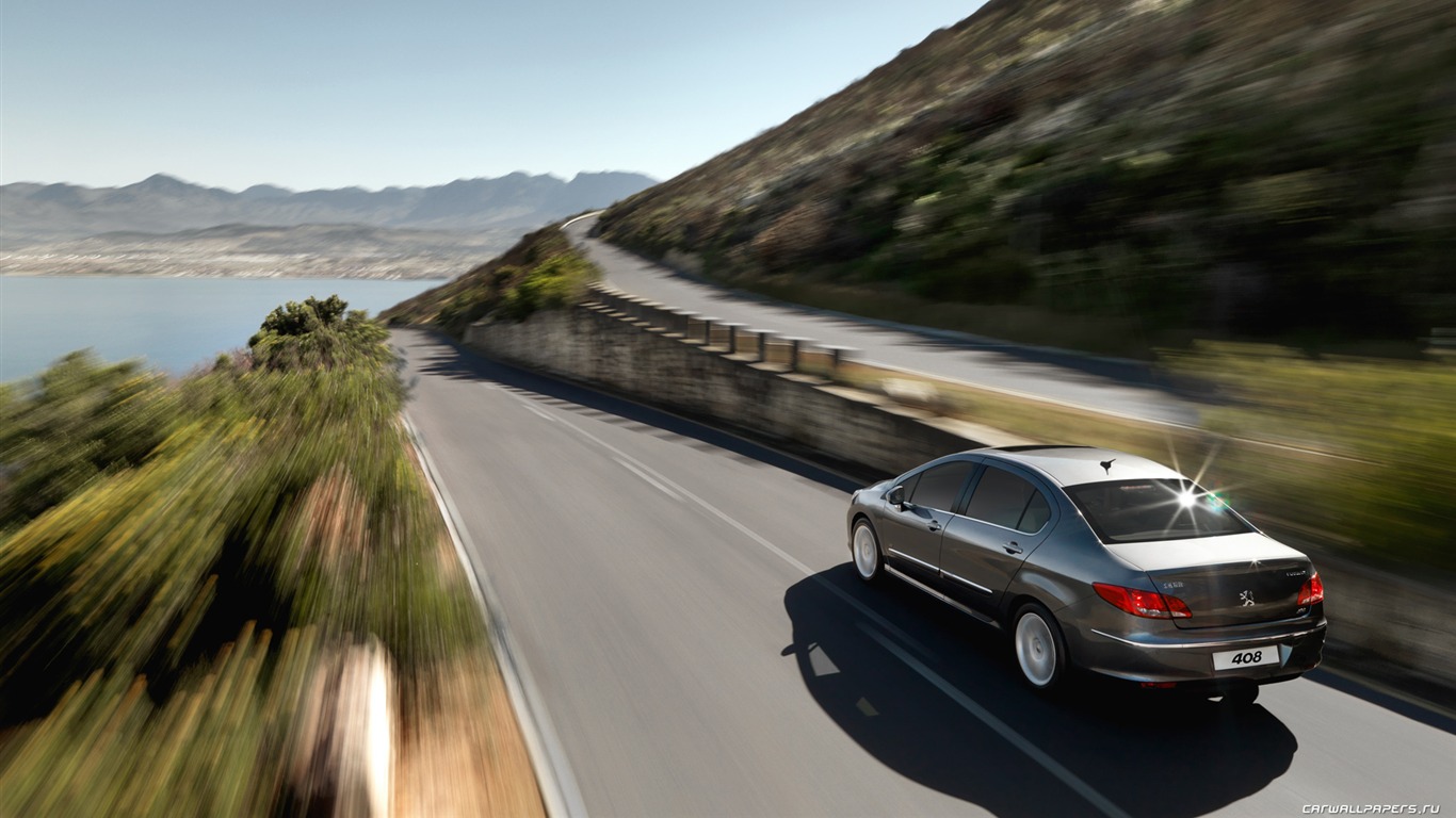 Peugeot 408 - 2010 HD tapetu #3 - 1366x768
