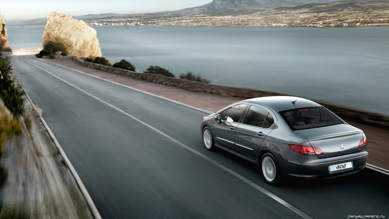 Peugeot 408 - 2010 HD tapetu #4 - 1366x768