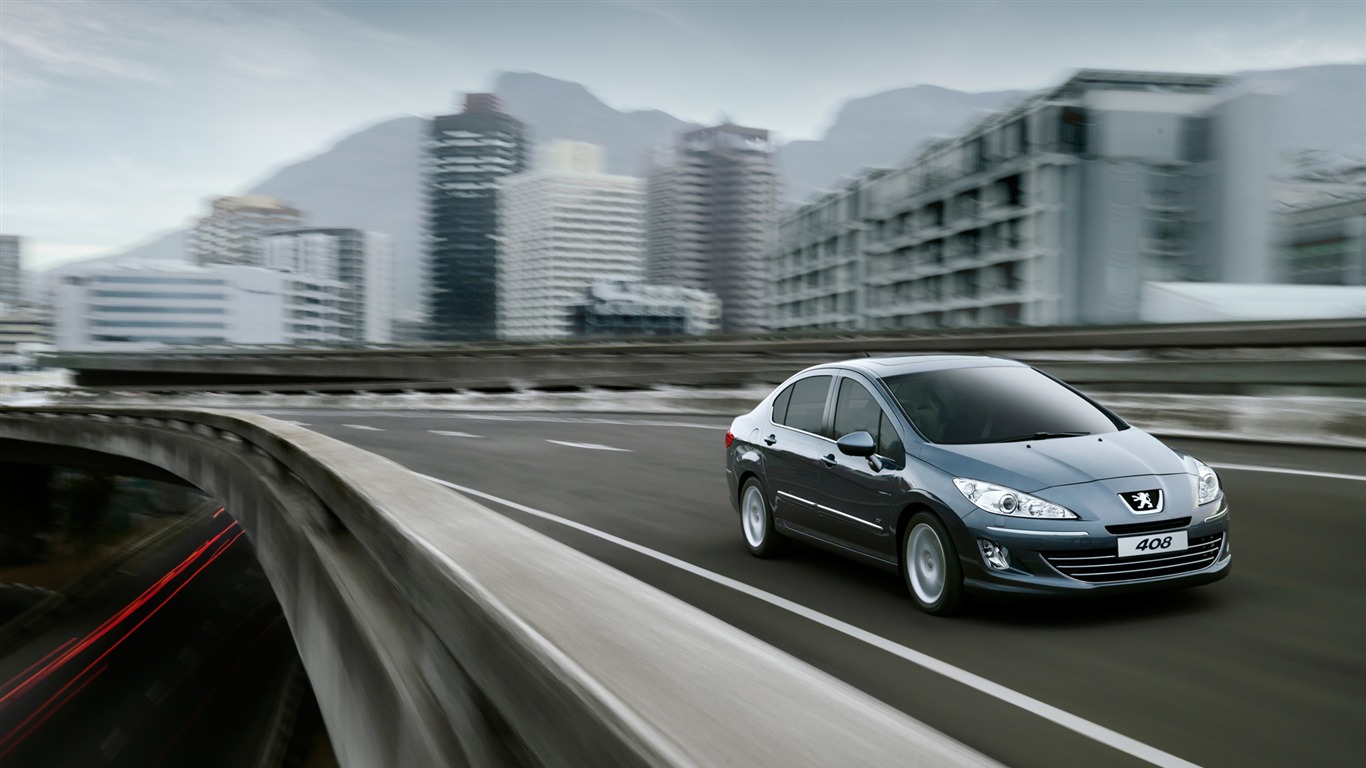 Peugeot 408 - 2010 HD tapetu #5 - 1366x768