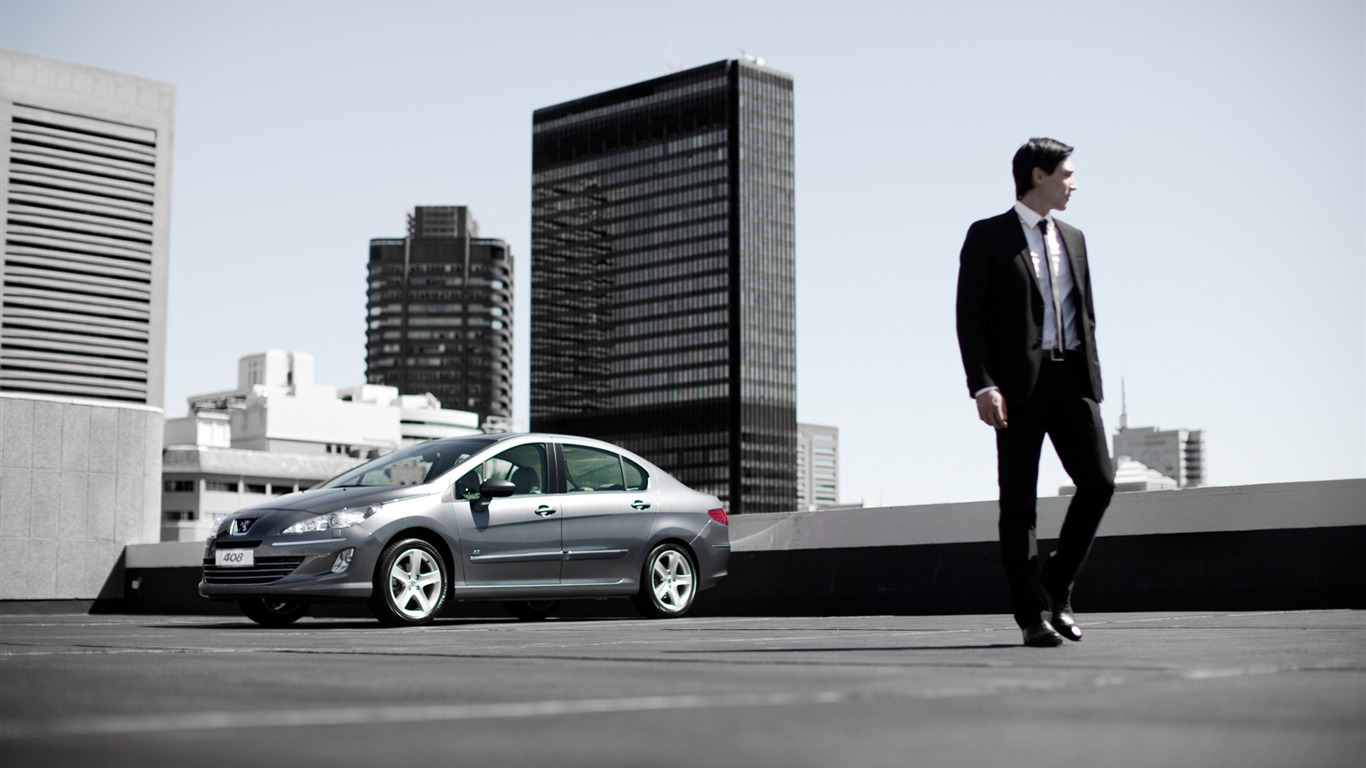 Peugeot 408 - 2010 HD tapetu #10 - 1366x768