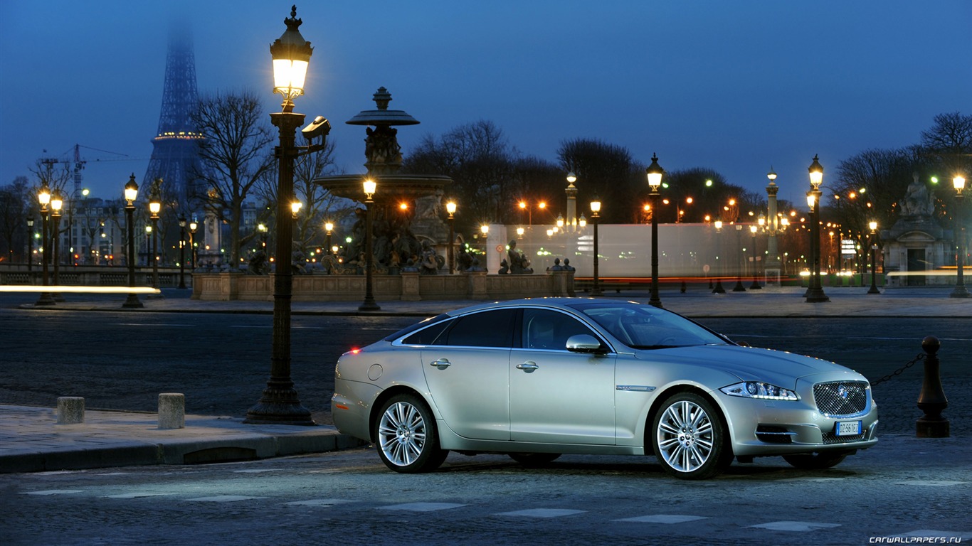 Jaguar XJL - 2010 fonds d'écran HD #5 - 1366x768