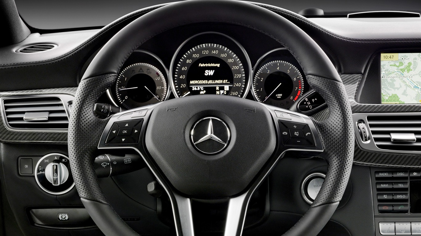 Mercedes-Benz CLS-class - 2010 奔驰11 - 1366x768