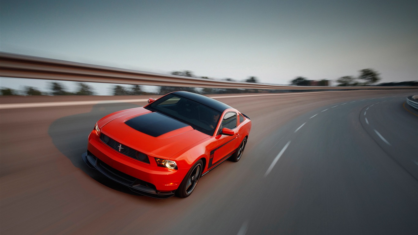 Ford Mustang Boss 302 - 2012 HD tapetu #4 - 1366x768
