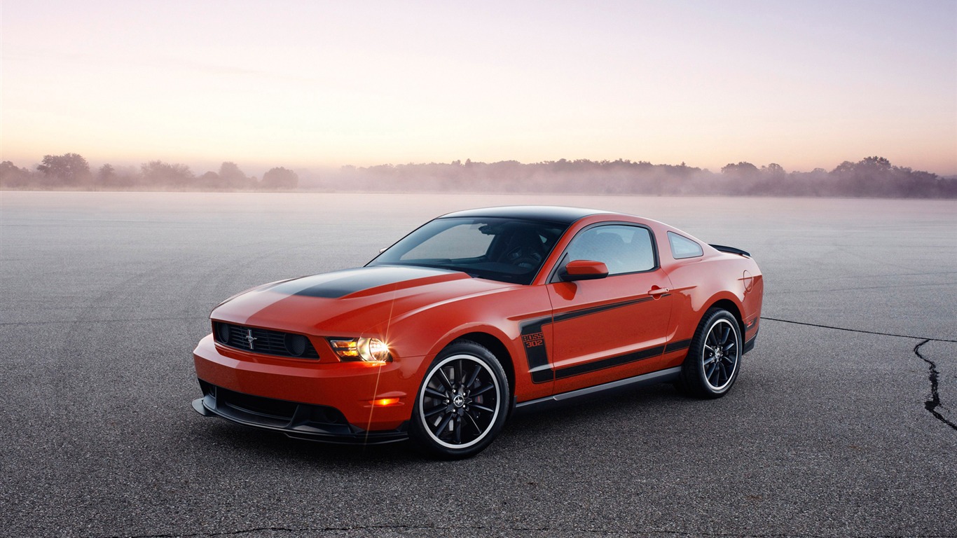 Ford Mustang boss 302 - 2012 fonds d'écran haute définition #10 - 1366x768