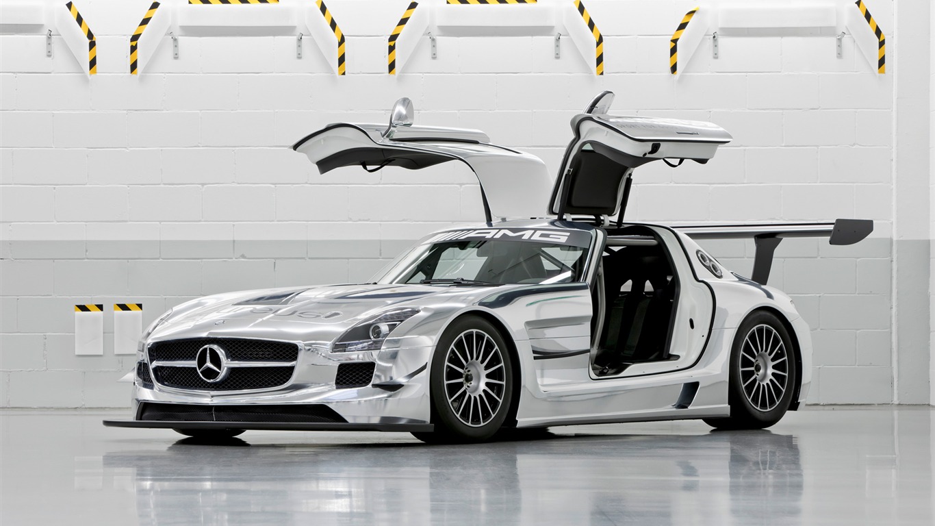 Mercedes-Benz SLS AMG GT3 - 2010 奔驰1 - 1366x768